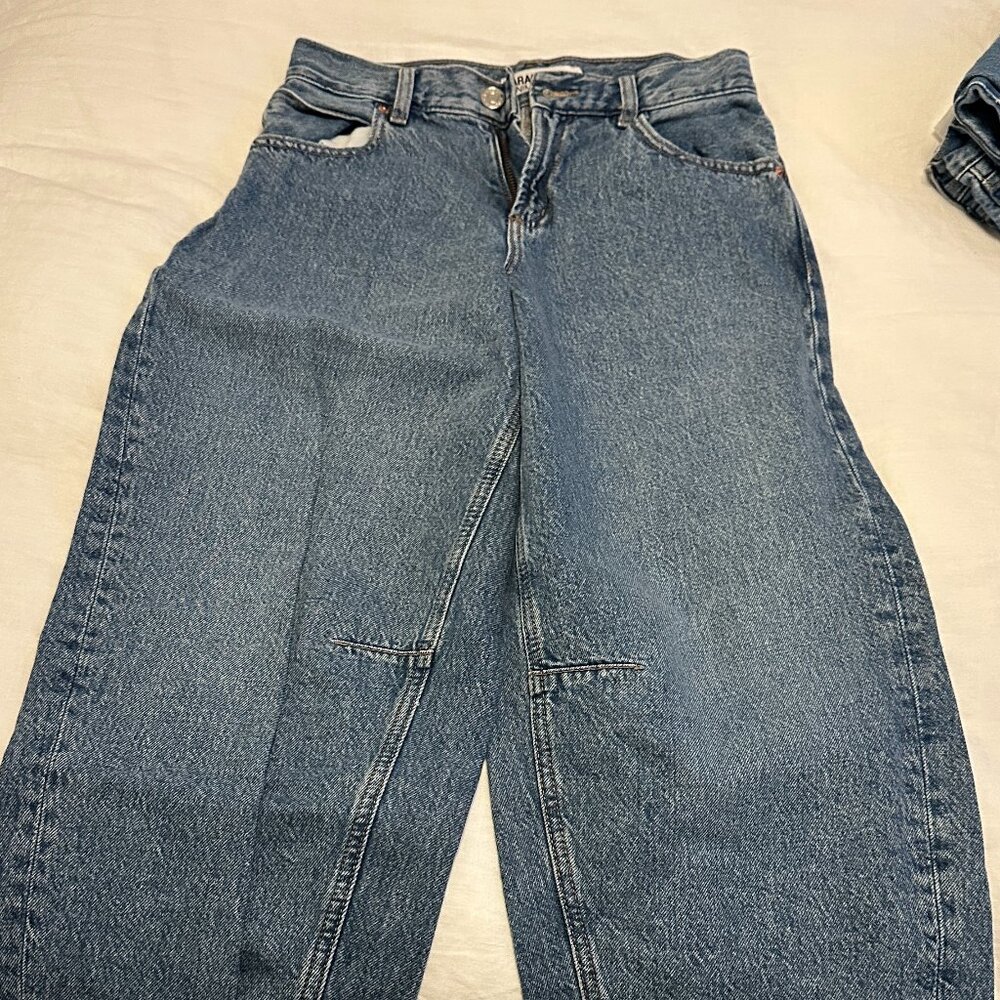 Garage Blair High Rise Barrel Leg Jeans